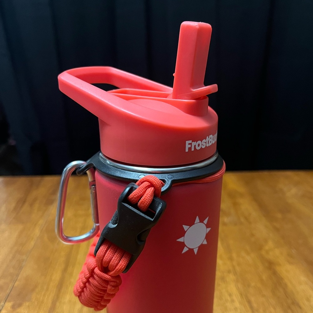 Red Water Bottle - Picture 2 of 2